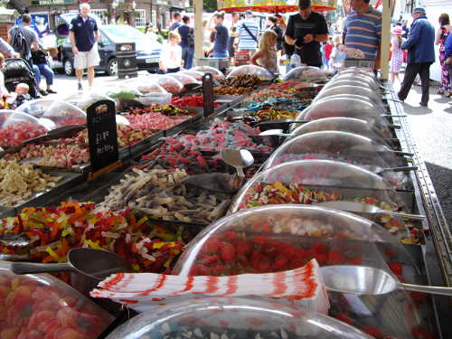 an array of pick and mix sweets